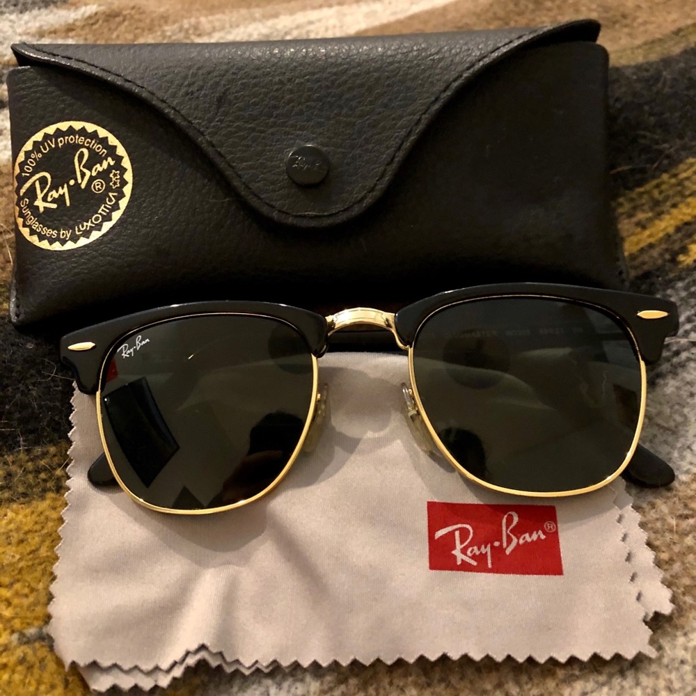 Ray-ban black clubmaster